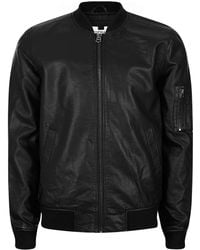 Shop Men's TOPMAN Leather Jackets from $65 | Lyst