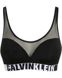 Calvin Klein | Mesh Bralet By | Lyst