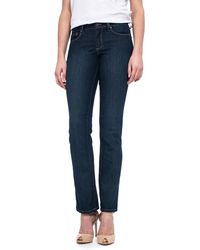 NYDJ Marilyn Denim Jeans droit - Bleu