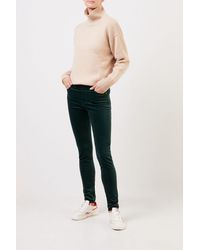 AG Jeans Skinny Jeans 'The Farrah' Grün