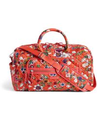 Weekend Bags Designer On Lyst Page 10 Vera Bradley Iconic Compact Weekender Travel Bag Lyst