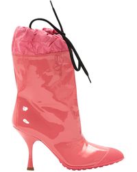 miu miu lace up leather ankle boots