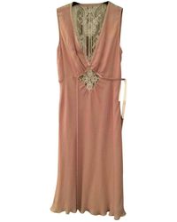 Valentino Kleid Rosa - Braun