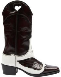 ganni midcalf boots