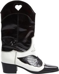 ganni midcalf boots