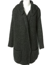 Miu Miu Jersey en lana verde