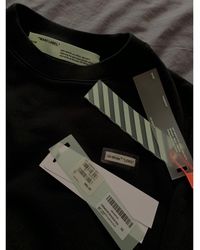 Off-White c/o Virgil Abloh Sweat coton noir