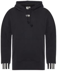adidas Originals Logo-patched Hoodie - Black