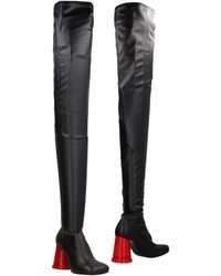 Mm6 Maison Margiela Damen Schwarz Stiefel Mm6 Maison Mm6 Maison Margiela Damen Schwarz Stiefel Mm6 Maison
