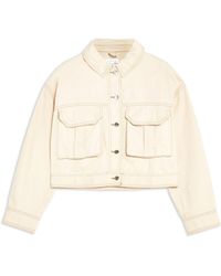 TOPSHOP Jacket - Natural
