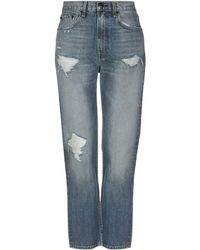 Rag & Bone Pantalon en jean - Bleu