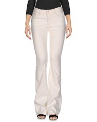 Mother Jeanshose - Weiß