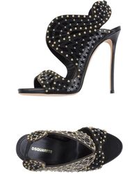 dsquared embellished heels