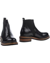 aquatalia fuoco leather ankle boots