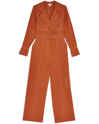 TOPSHOP Tuta - Marrone