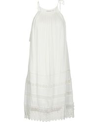 Alice + Olivia Knielanges Kleid - Weiß