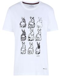 Paul Smith T-shirt in White - Lyst