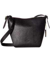 Lyst Coach Polished Pebble Leather Dufflette In Brown Coach Small Dufflette In Natural Calf Leather Dk Oxblood Handbags Lyst