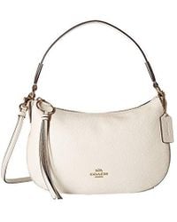 coach metallic hobo bag