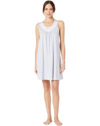 Carole Hochman Sleeveless Short Gown - White