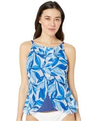 magisculpt tiered ruffle swimsuit