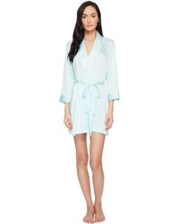 Kate Spade Happily Ever After Satin Robe - Blue