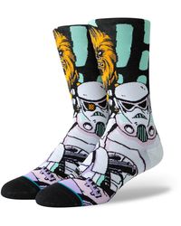 Stance Star Wars Warped Chewbacca Socks - Multicolour