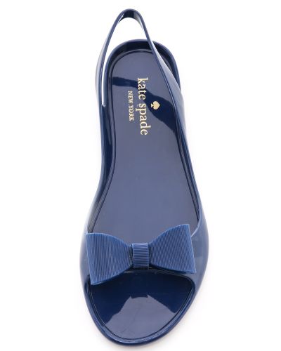 kate spade navy flats