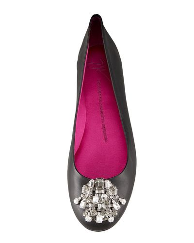 giuseppe zanotti ballerina flats