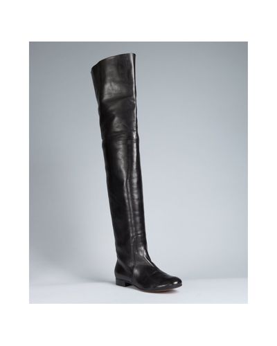 celine thigh high boots