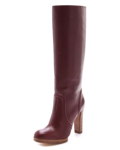 Lyst - Kors by michael kors Aila High Heel Boots in Red