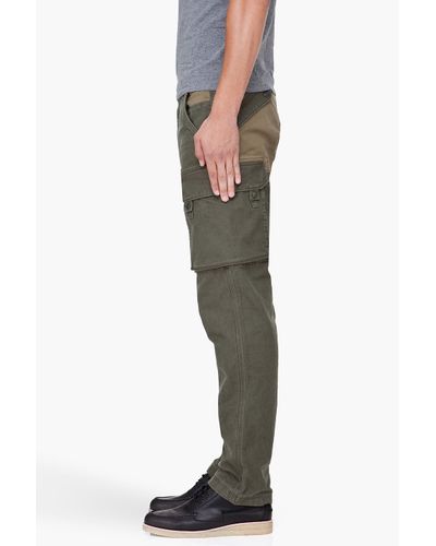 white mountaineering cargo pants