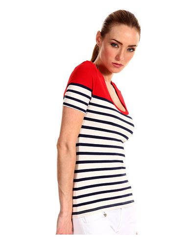 Lyst - Jean paul gaultier T-Shirt in White