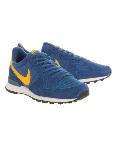 nike internationalist blue