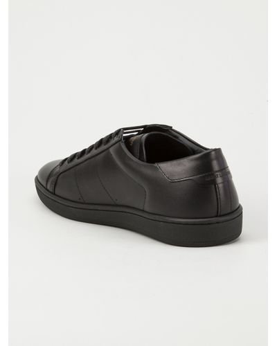 saint laurent trainers black
