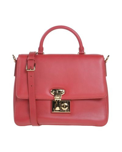 dolce and gabbana red handbag