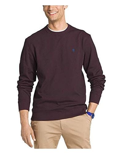 izod men's crewneck sweatshirt