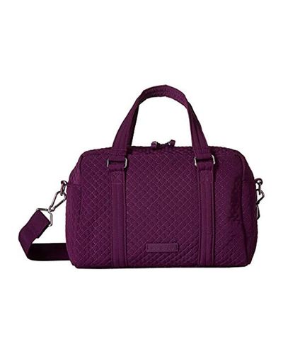 Vera Bradley Iconic 100 Handbag, Microfiber in Purple - Lyst