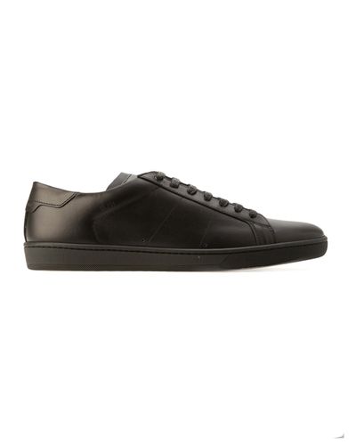 saint laurent trainers black