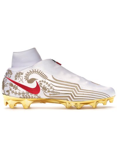 nike vapor untouchable 3 gold and white