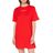 S/S Nightshirt Camicia da Notte Donna di Calvin Klein in Red