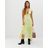 She's A Waterfall - Vestito lungo giallo limone di Free People in Yellow