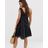 Billie Battenburg - Vestito a trapezio asimmetrico di Free People in Black
