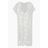 Waimari Carla Guipure Lace Cover-up Kaftan Dress - Ivory White