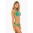 ViX Bia Tube Triangle Bikini Top - Lagoon Green Tie Dye Print