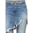 R13 Blue Double Classic Shredded Jean Jasper W/ Rips