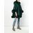 Liska Oversized Hooded Coat in het Green