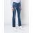 FRAME Cropped Flare-jeans in het Blue