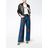 Ashish Geborduurde Rose Jeans Met Pailletten in het Blue
