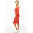 Vestito longuette di Forever 21 in Red